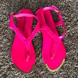 Madden Girl Pink Sandals